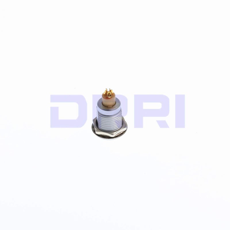 DRRI 1B 3Pin Panel Mount Socket Egg Push Pull self Locking Solder Connector - Image 2